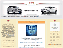 Tablet Screenshot of ceedclub.hu